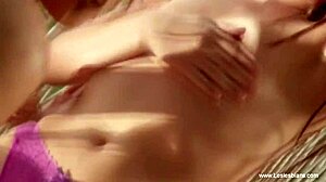 Rebekah Tereza Boldly Explore Lesbian Sides With Toys Masturbation.