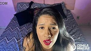 Adult Time - Peeping Husband Finesses Hot FFM Threesome with Blair Williams