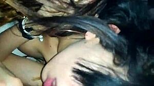 neyla kimy deepthroats cock passionately at 22