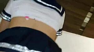 This Chinese guy drilled my vagina so nicely until he came inside