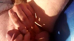 German cock plays until he cums hard in intense session