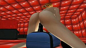 High Elf Rides Dildo In Intense Anime Hentai Scene With Detailed Action