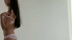 Erin Finger Fucks Her Tight Pussy To Orgasm