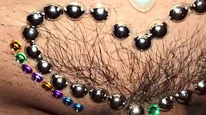 close up on cock during solo masturbation session