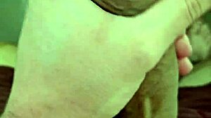 I have this huge penis, and my cute twink neighbor wants it