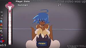 Spunkstock Festival: Sexy Girlfriend's Ass Plowed in Sex Swing During Domination Hentai Game Part 8