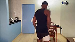 Gym Session Turns Into Hard Black Ass Pounding With SuzyHotBrazil.