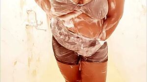 Manipuri Sexy Girl Teasingly Plays With Her Boobs In Intimate Indian Setting