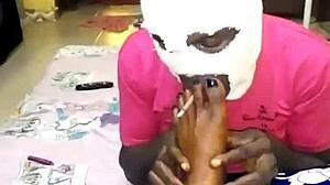 And she punished me to worship her feet and smoke between her toes