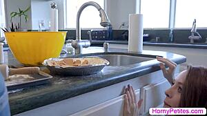 teen redhead fucked by friend's stepbro