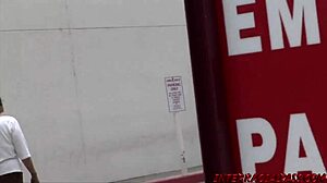 Blonde milf Michelle with big tits takes rough anal from huge black cock