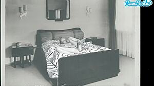 Sexy Amateur Stuffing Her Hairy Pussy!