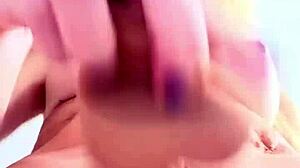 Mature Lady Having Fun At Work