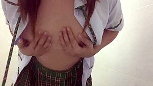 Filipina Pinay Masturbates Solo and Fingers Her Tight Hole