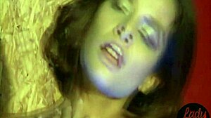 Two Latinas Open Ass with Big Toy