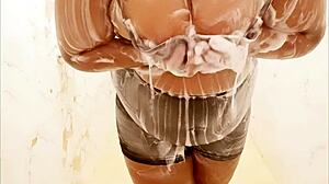 Manipuri Sexy Girl Teasingly Plays With Her Boobs In Intimate Indian Setting