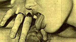 Vintage threesomes: hairy pussies swinging in sixties?