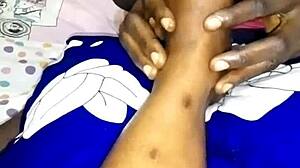 And she punished me to worship her feet and smoke between her toes