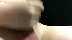 Intense cumshot scene featuring gay participants in detailed action