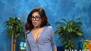 Teen 18+ Receives Oiled Massage Seduction Leading to Blowjob and Hardcore Sex