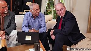 Emotional Gang Bang: Frannkie And Gang Tag Team Young Blonde