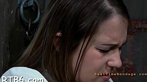 Gal slammed with rough hardcore cock action in wild nude teasing and banging session. She takes it all!