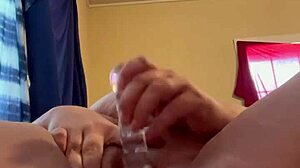 Ms Paris Rose in Pink Lingerie Vibrates Pussy to Orgasm!