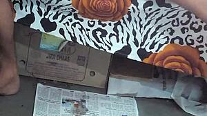 a desi guy masturbates his lund in an indian setting, building up to climax