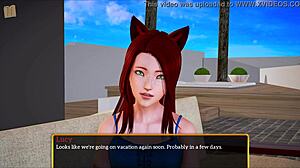 Redhead With Small Tits In Homemade Amateur Family Scene