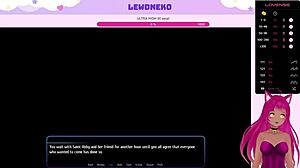 Vtuber Lewdneko plays Harem Hotel