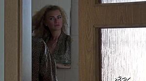 Blonde Curly Hair Milf Loves Cock and Rides It Hard