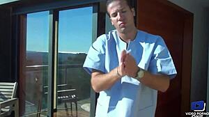 Feeling The Passion As The French Masseur Fucks Me Hard On The Outdoor Balcony With My Big Tits Bouncing