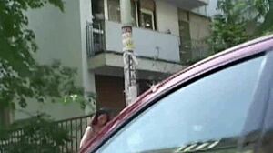 Brunette asks, Want to join our threesome?