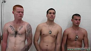 Nude Filipino Army Hazing In Shower Fucking