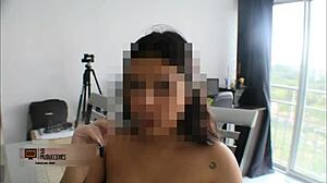 Melanie pays the mechanic with anal sex for fixing her car