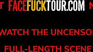 face fuck tour sexy blonde milf lisi kittys latest facial gonzo pov!