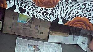 a desi guy masturbates his lund in an indian setting, building up to climax