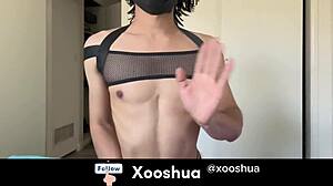 Cute Twink Xooshua Craves Intense Anal Fuck