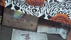 a desi guy masturbates his lund in an indian setting, building up to climax