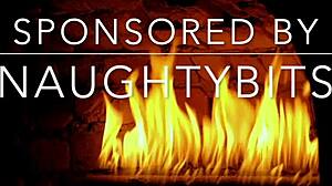 Enjoying A Cozy Fireside Evening