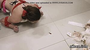 Horny girl taken to anal asylum for wild treatment