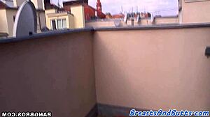 busty milf gives amazing titjob and hot action