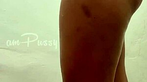 watch me shave my pussy in the shower