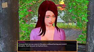 My new family plays an exciting game together