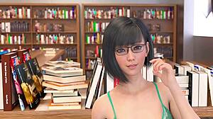 Busty Classmate Outdoor Sex Scene