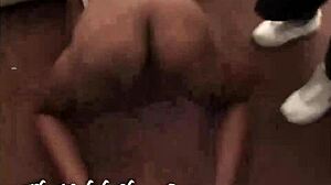 Hood Bitch Feels Intense Gangbang Fucking Her Hard