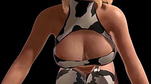 Milf cow in doggy style anal 3D porn