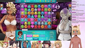 vtuber lewdneko enjoys a double date in huniepop 2 part 7