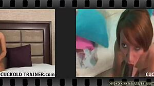 Man Stretches Wife's Tight Pussy POV