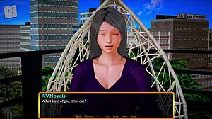 My new family plays an exciting game together